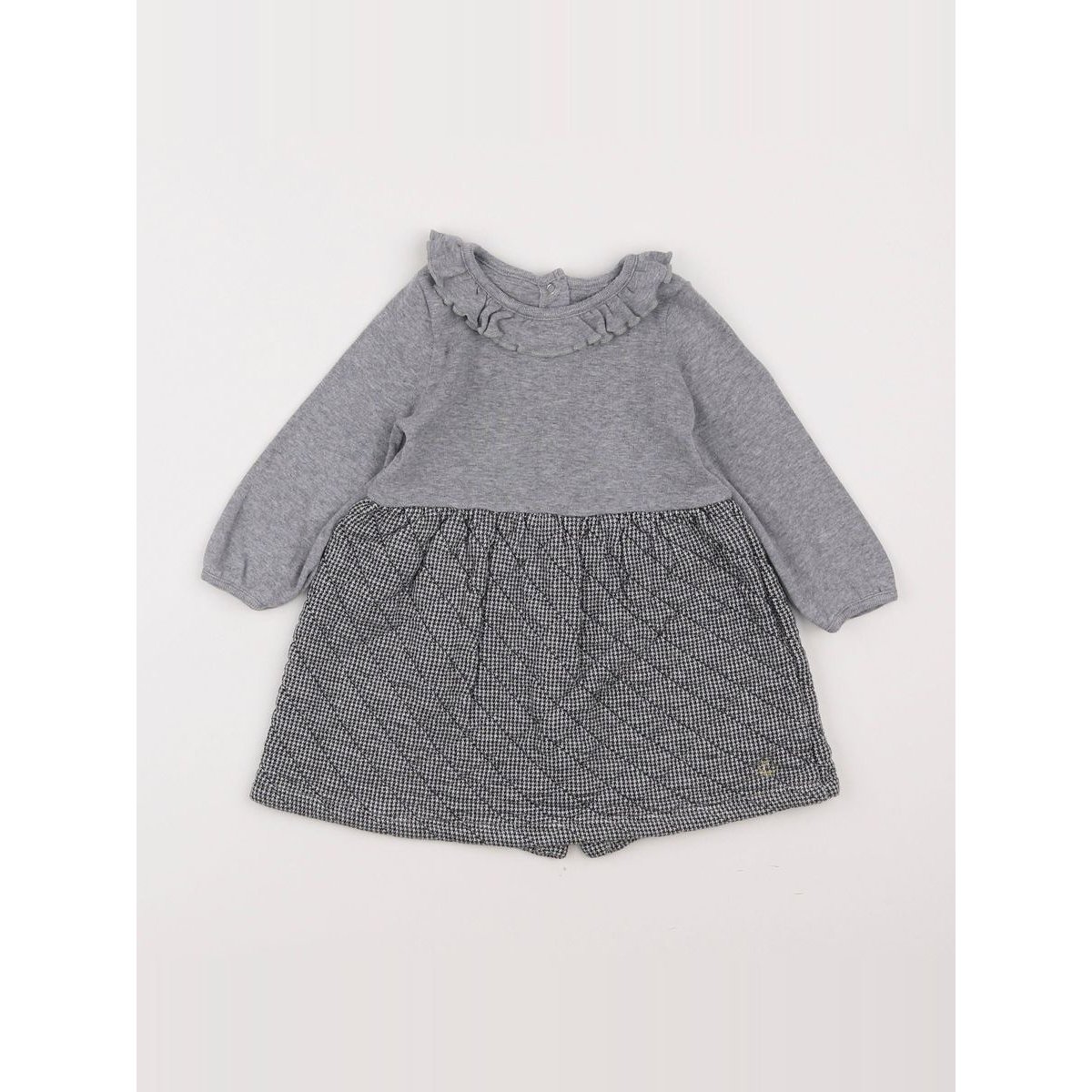 Robe - Très bon état gris, PETIT BATEAU