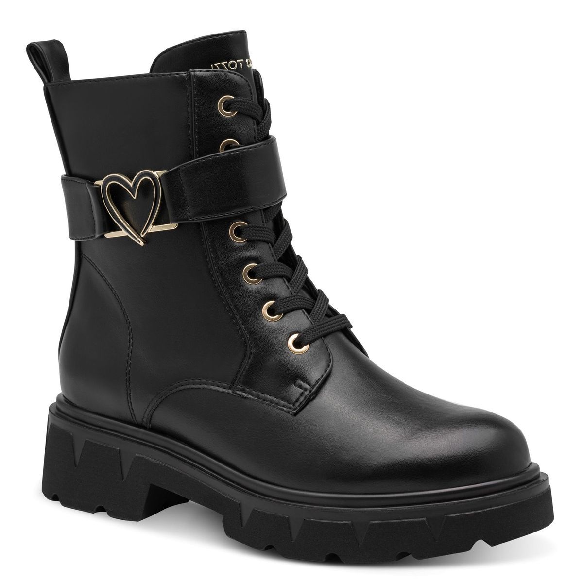 Bottine talon bloc noir, MARCO TOZZI