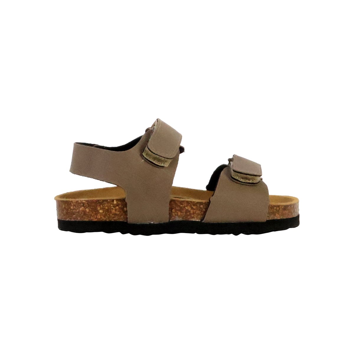 Mules Cuir Pol taupe, PLAKTON