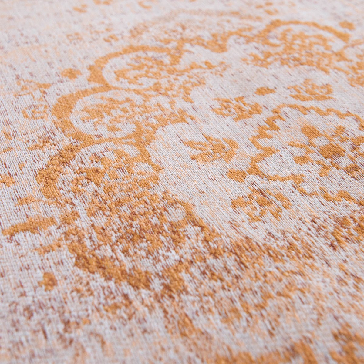 Tapis intérieur/extérieur tissé plat CRIMSON jaune, NOVATREND