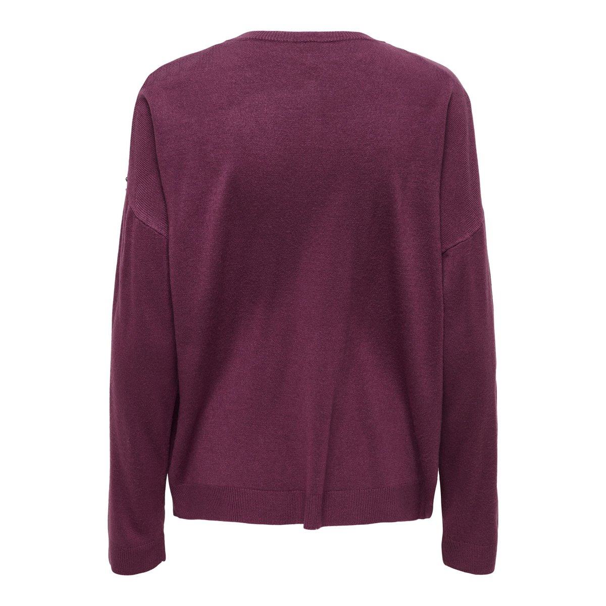 Pull En Maille mauve wine, ONLY