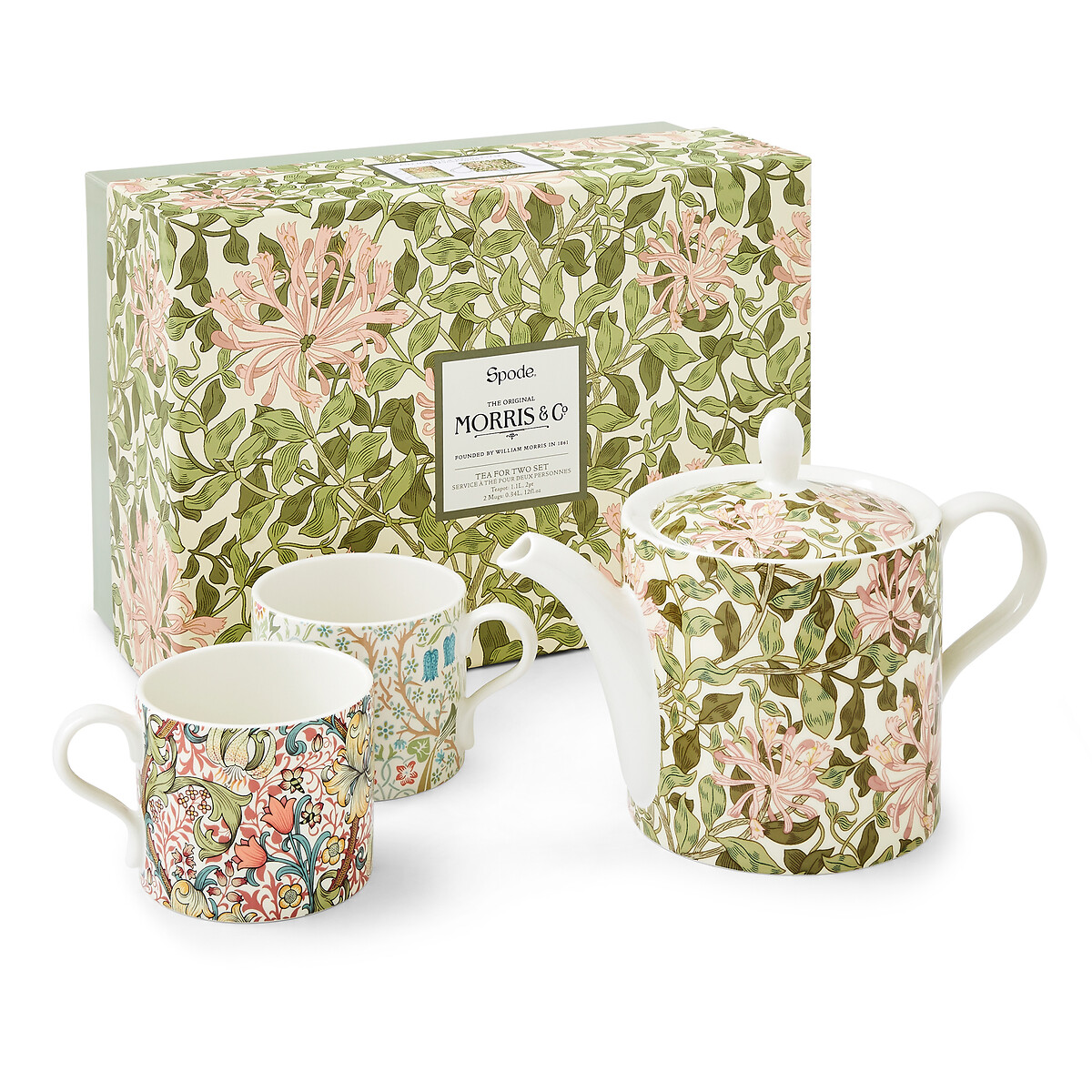 Morris & Co. Teapot & Mug Set multi-coloured, MORRIS & CO.