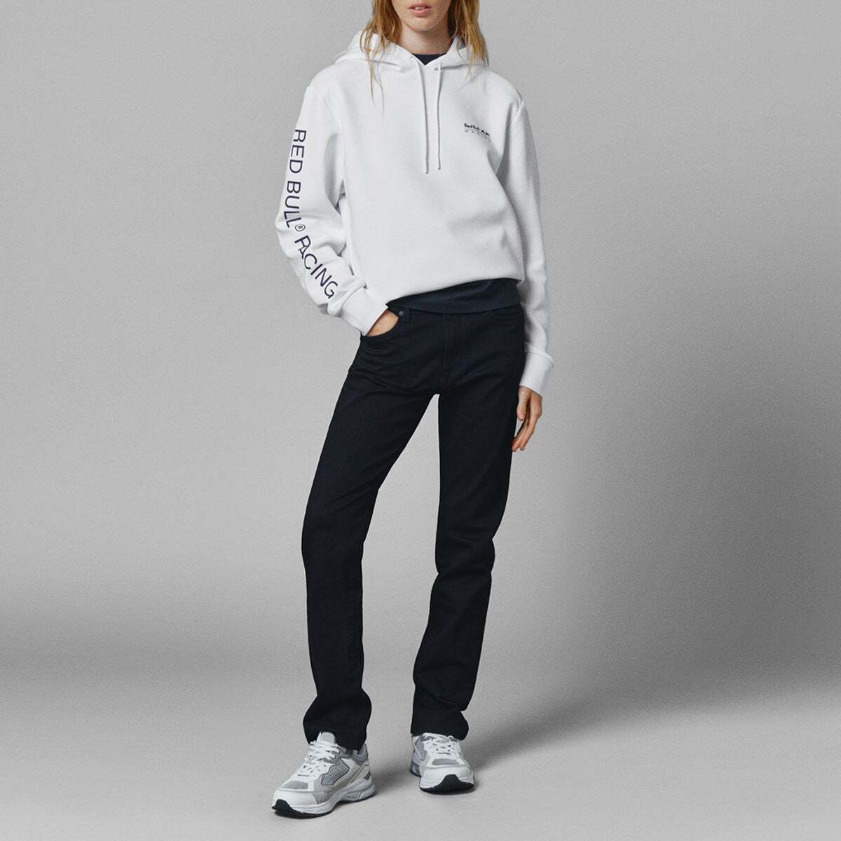 Sweat-Shirt À Capuche blanc, PEPE JEANS