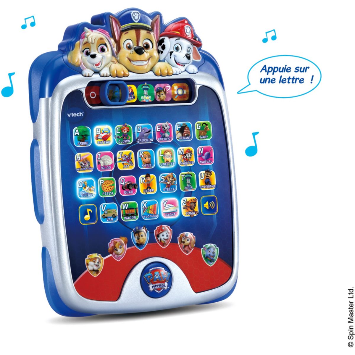 Jeu éducatif Pat Patrouille - Ma lumi tablette couleur unique, VTECH