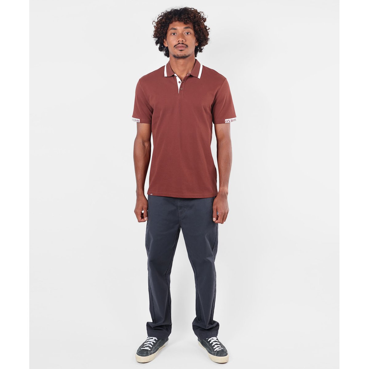 Polo manches courtes NOPAI terra, OXBOW