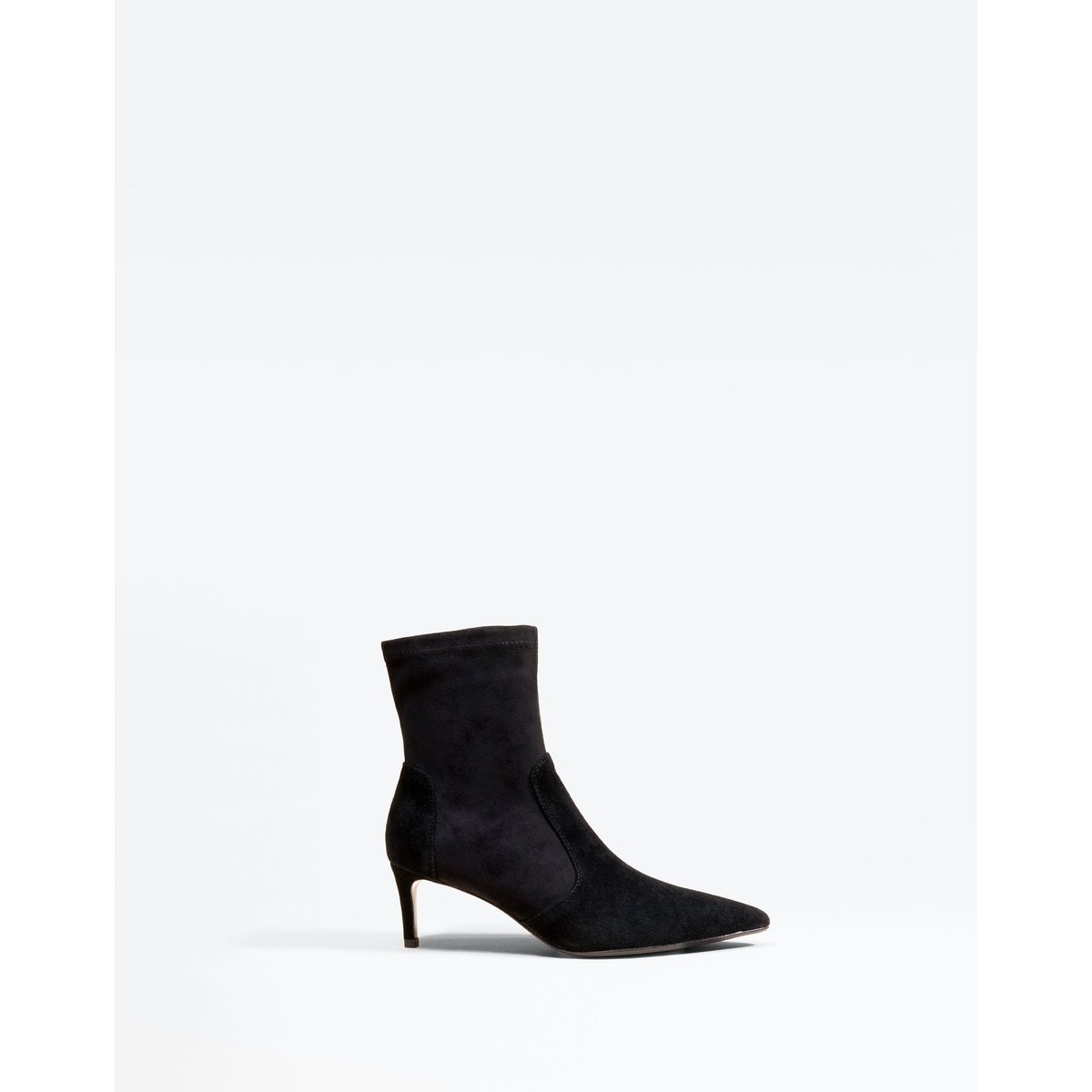 Bottines à bout pointu OPHELIA LOW noir, MI MAI