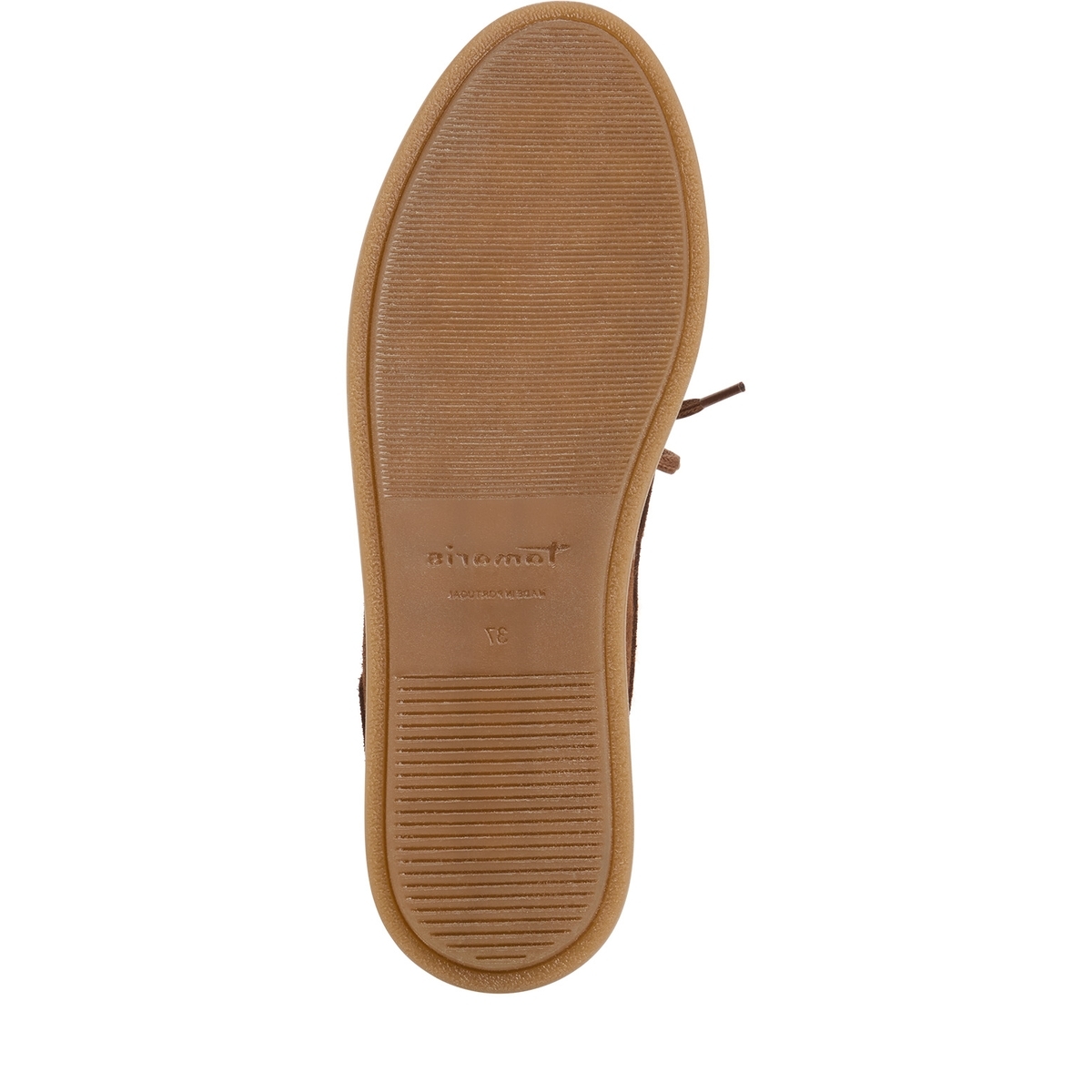 Mocassin en cuir marron cognac, TAMARIS