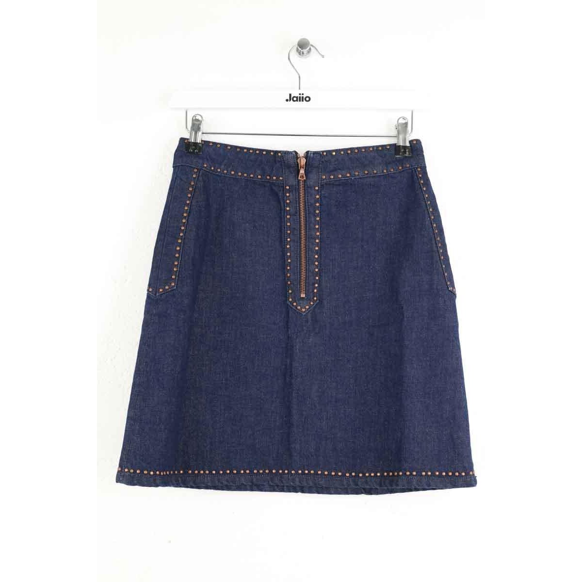 Mini jupe - Très Bon État bleu, SANDRO