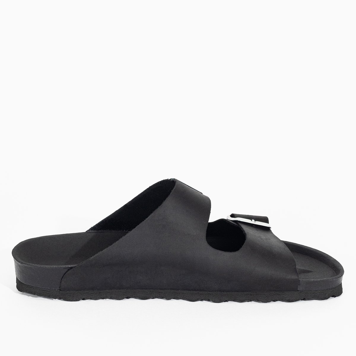 Sandales en cuir ATLAS noir, BAYTON