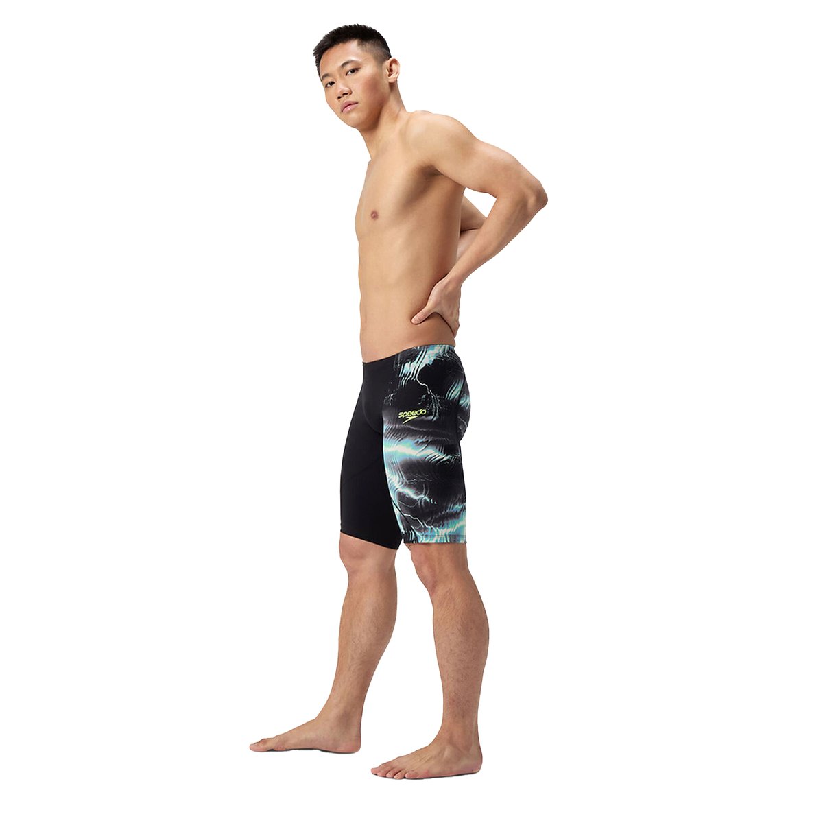 Jammer de natation motif/style asymétrique FASTSKIN LZR IGNITE noir, SPEEDO
