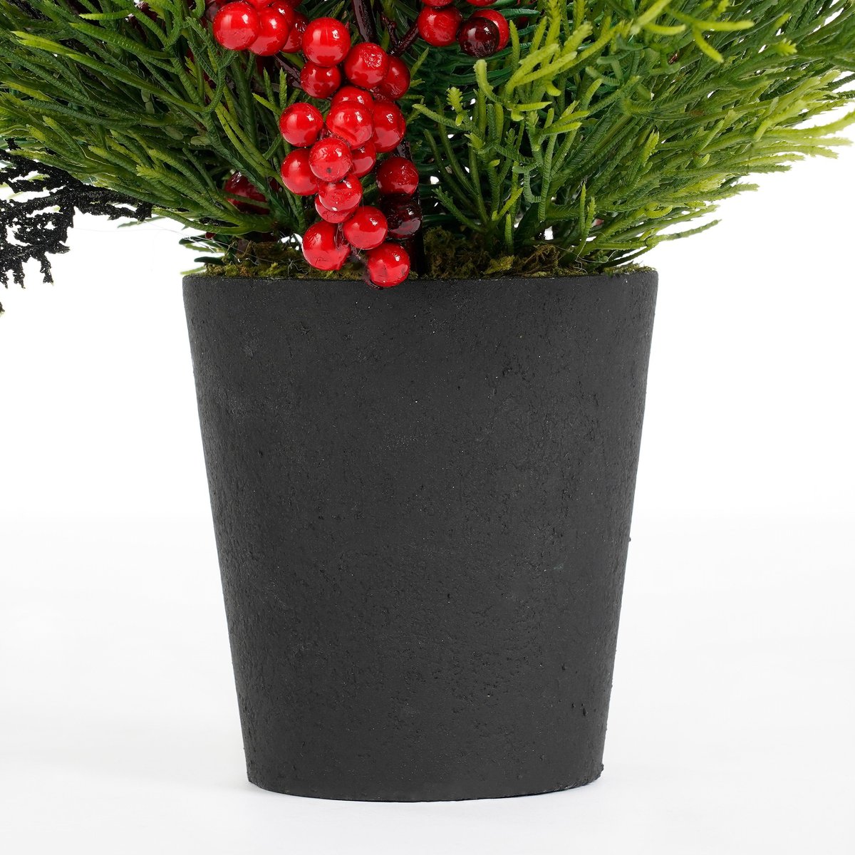 Sapin de Noël artificiel CEDER rouge, MICA DECORATIONS