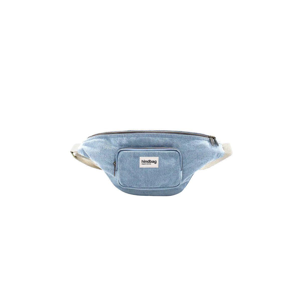 Marsupio XL in denim, SOFIA denim blu  , HINDBAG