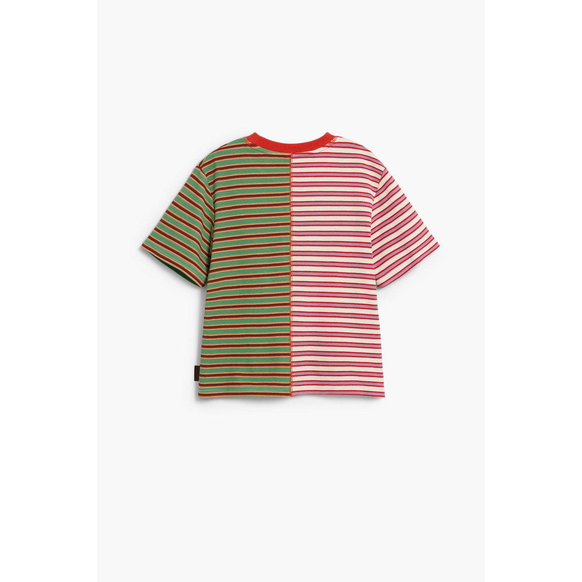 T-shirt bicolore à rayures multicolore, DESIGUAL