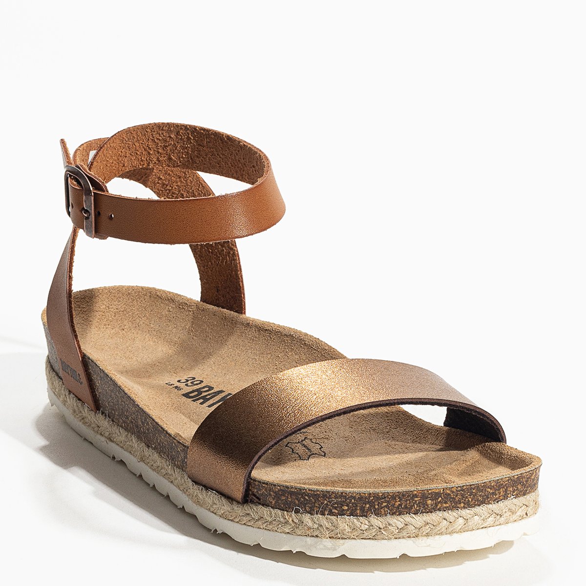 Sandales JOVIAL camel, BAYTON
