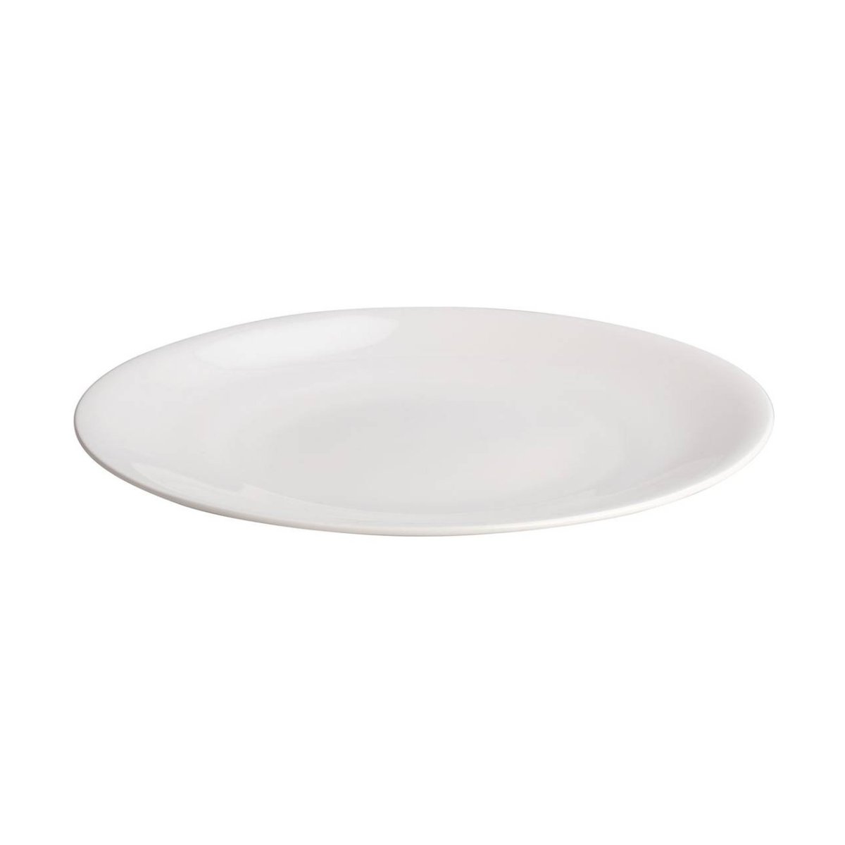 Assiette plate blanc, ALESSI