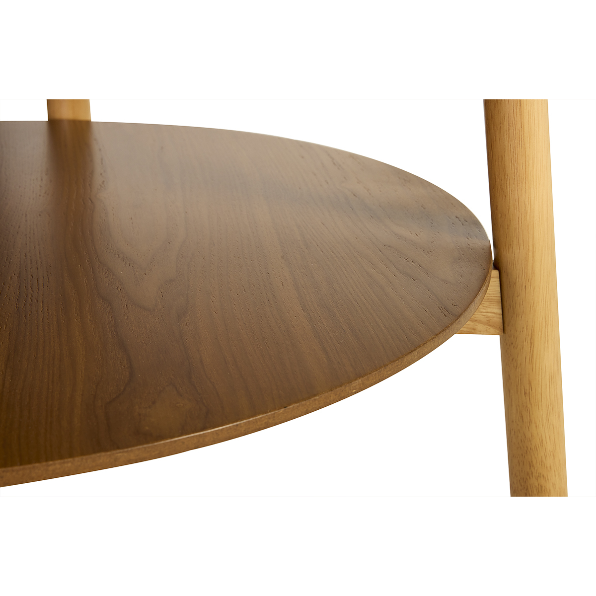 Table basse ronde en bois clair D80 cm MALVA naturel, MILIBOO