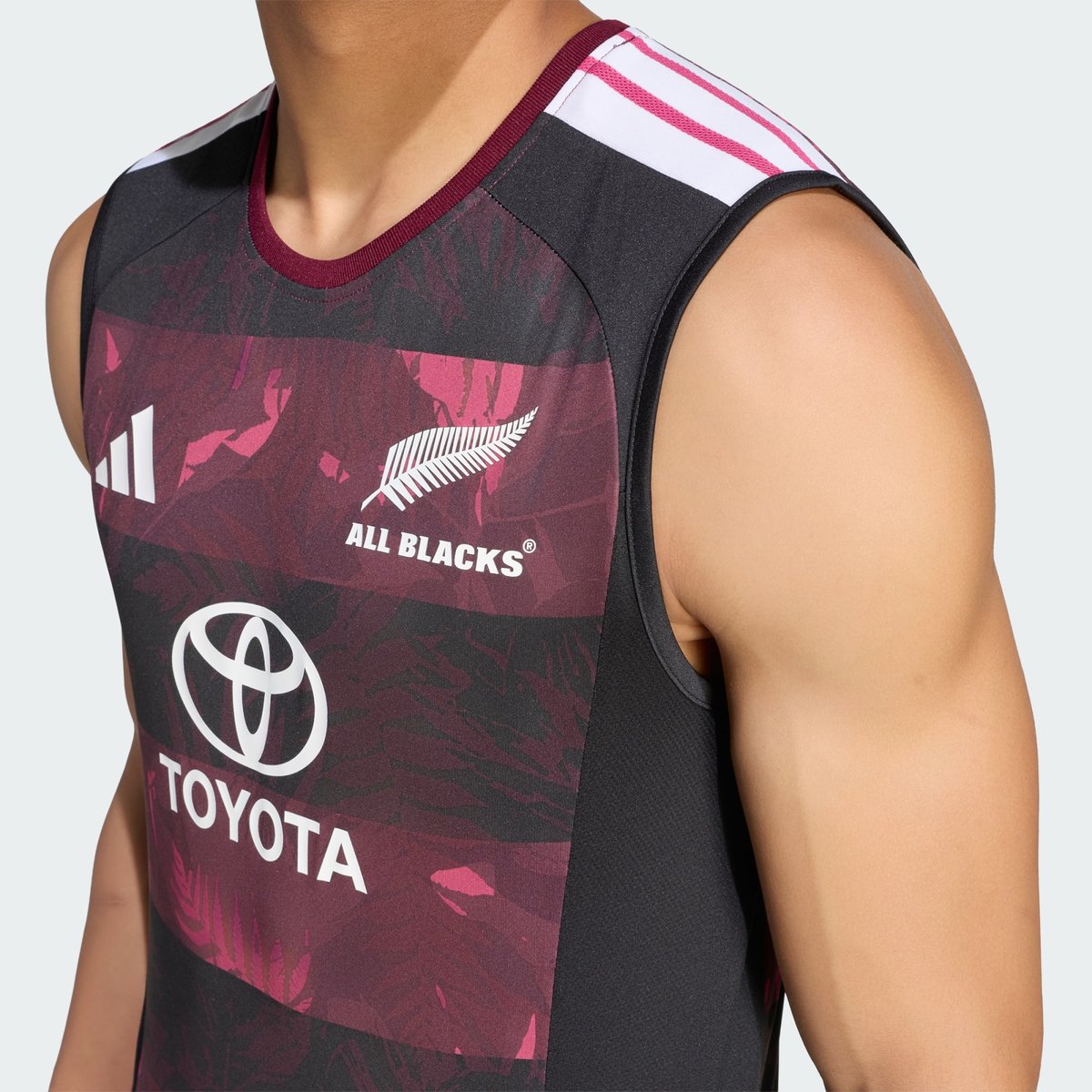 Débardeur All Blacks South Africa Tour Débardeur All Blacks South Africa Tour maroon, adidas Performance