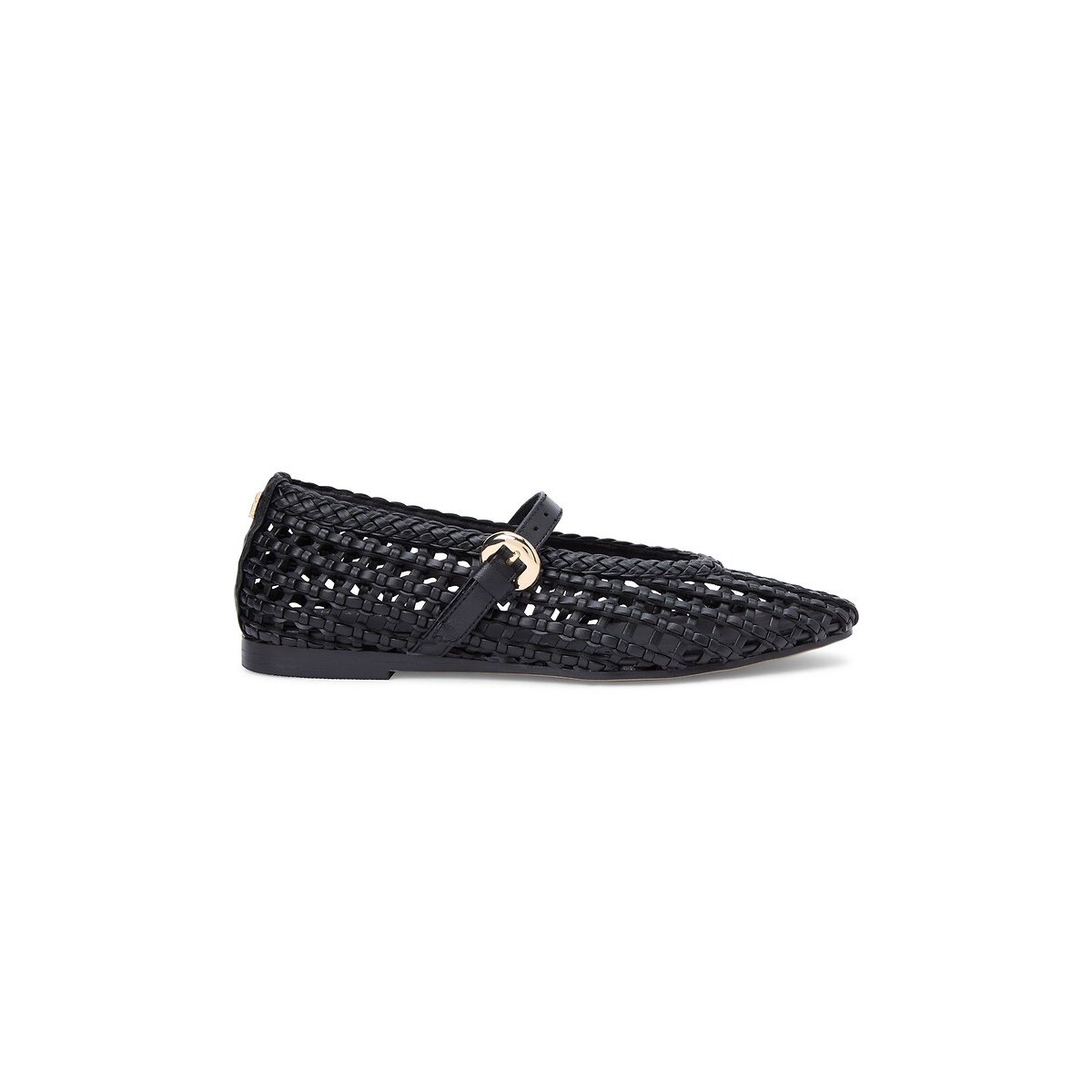 Ballerines babies ajourées noir, TOMMY HILFIGER