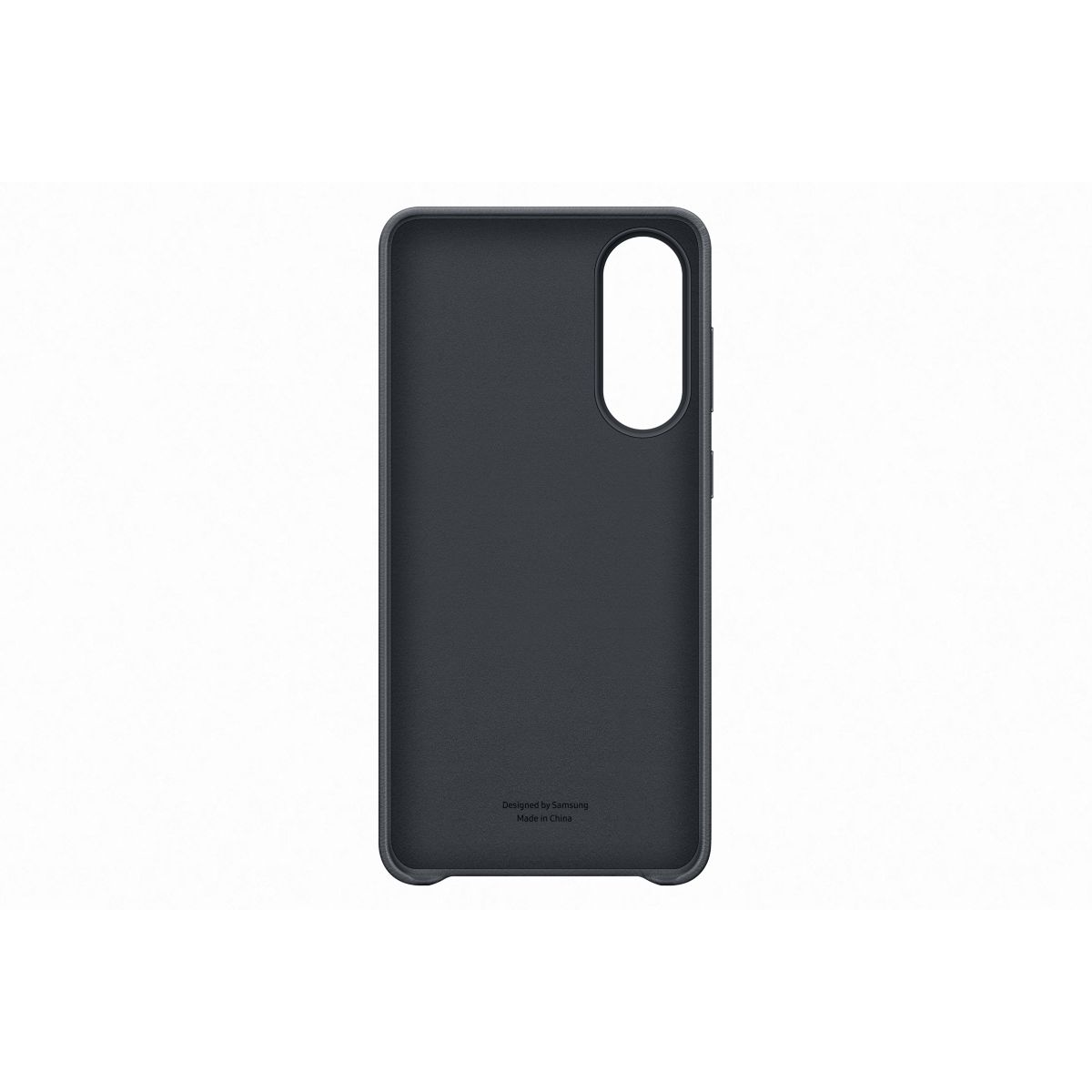 Coque Galaxy S25 Edge Premium Noir couleur unique, SAMSUNG