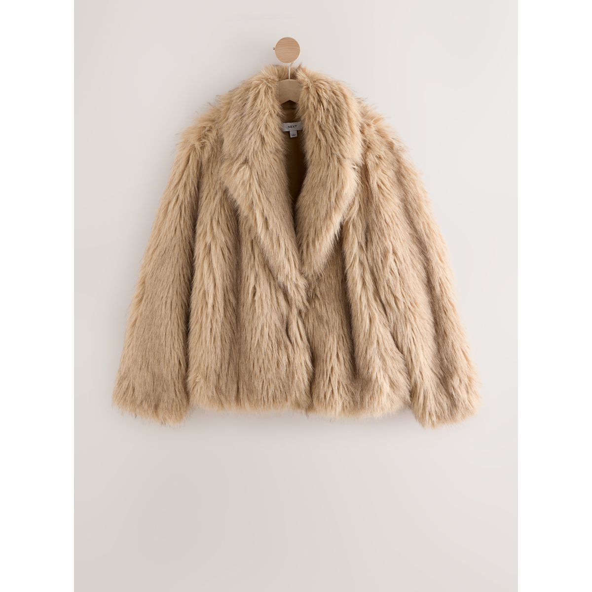 Veste en imitation fourrure naturel, NEXT