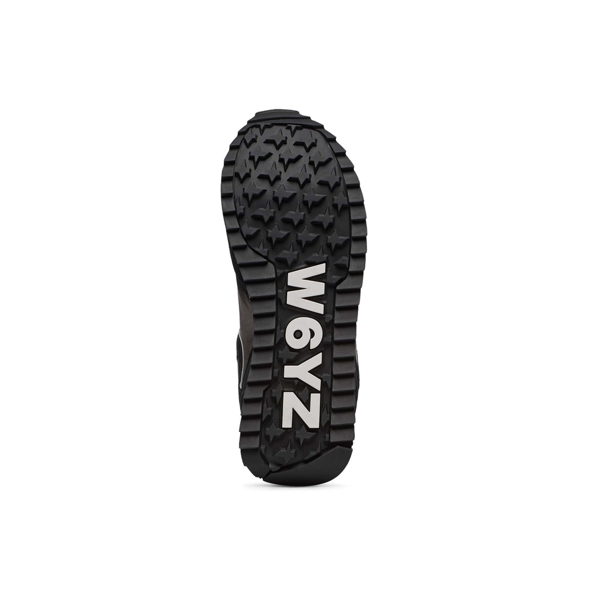 Baskets en daim et tissu technique DEVA W. noir, W6YZ