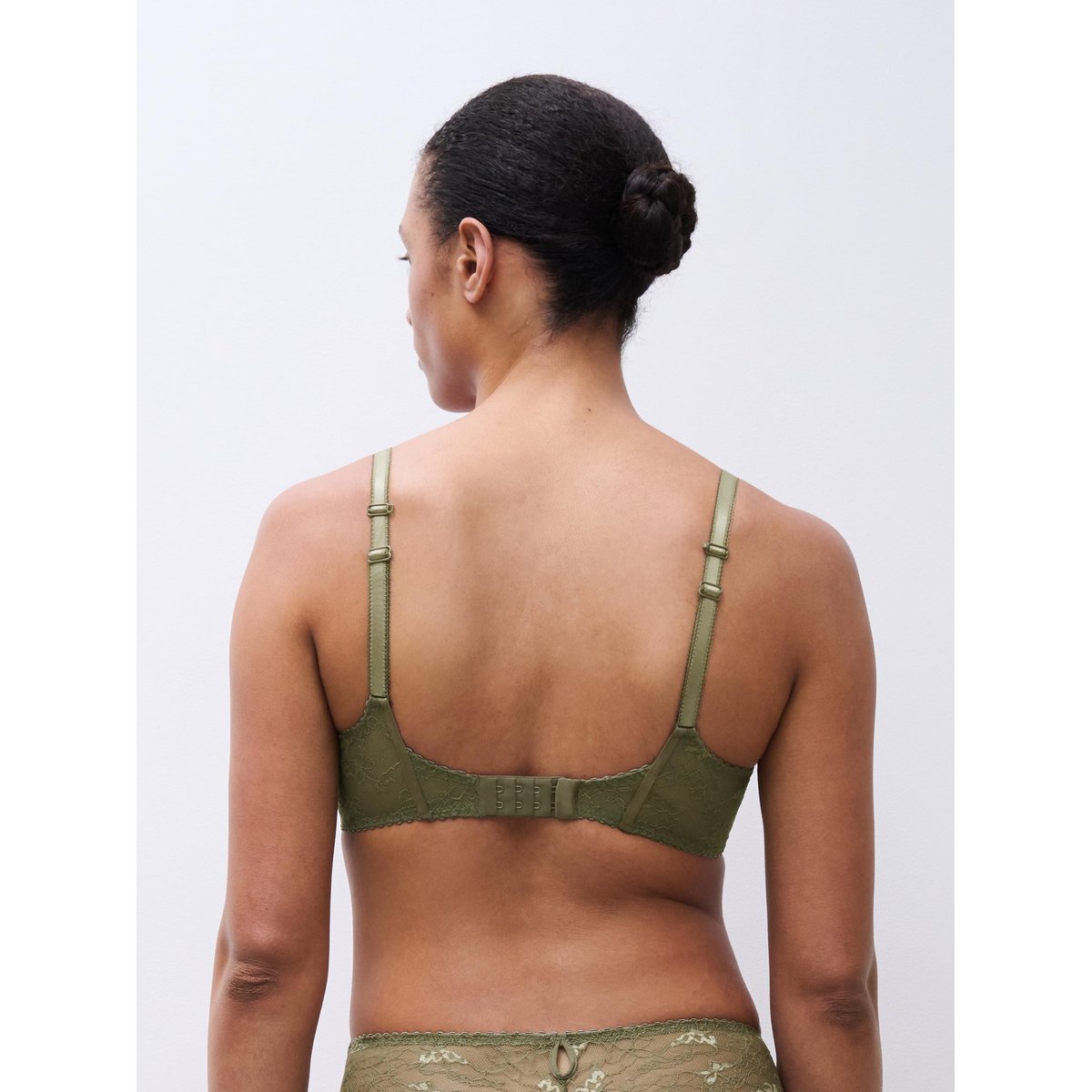 Soutien-gorge coques plongeant KISS kaki army, CHANTELLE PULP