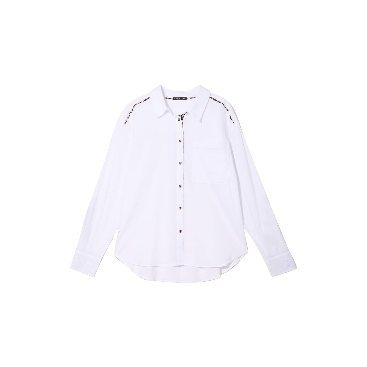 Chemise manches longues ecru, BREAL