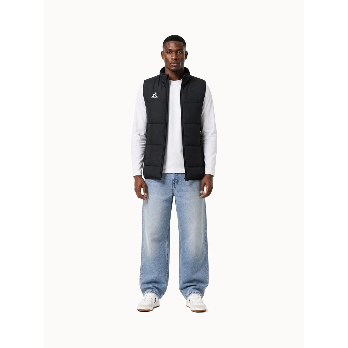Doudoune sans manche Training black, LE COQ SPORTIF
