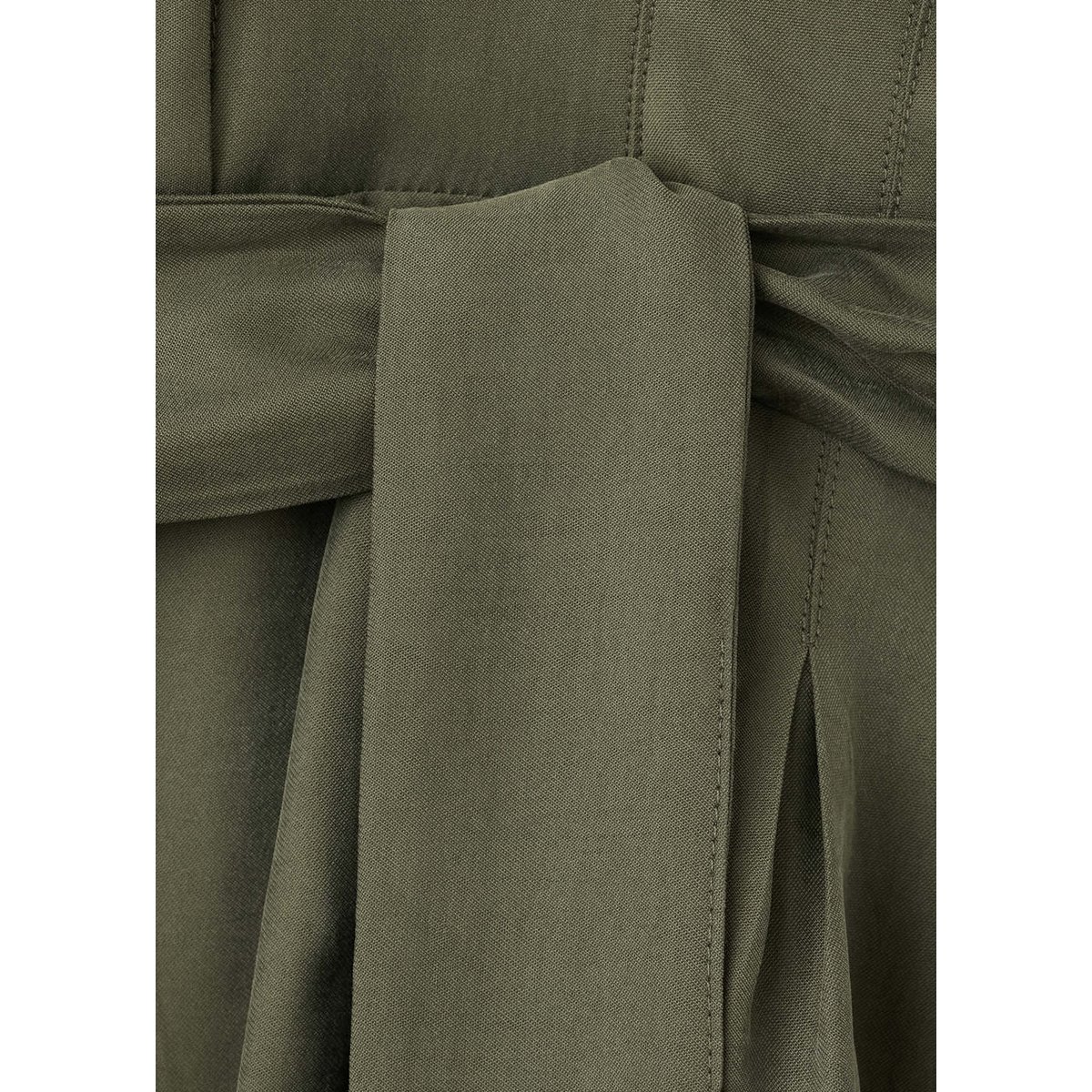 Robe chemisier modal kaki, MANGO