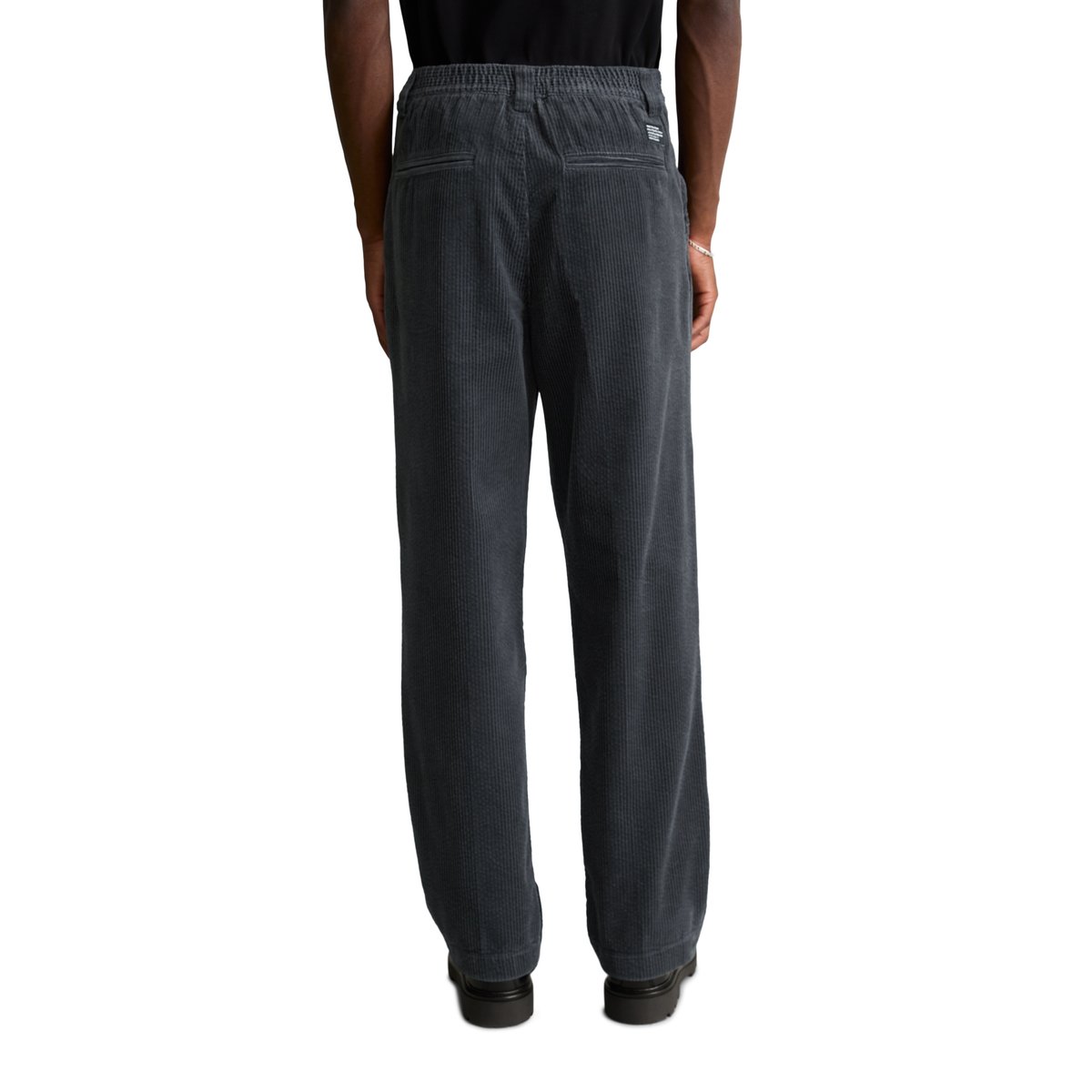 Pantalon en velours côtelé modèle Lars, coupe classique en pur coton biologique gris, MARC O’POLO DENIM