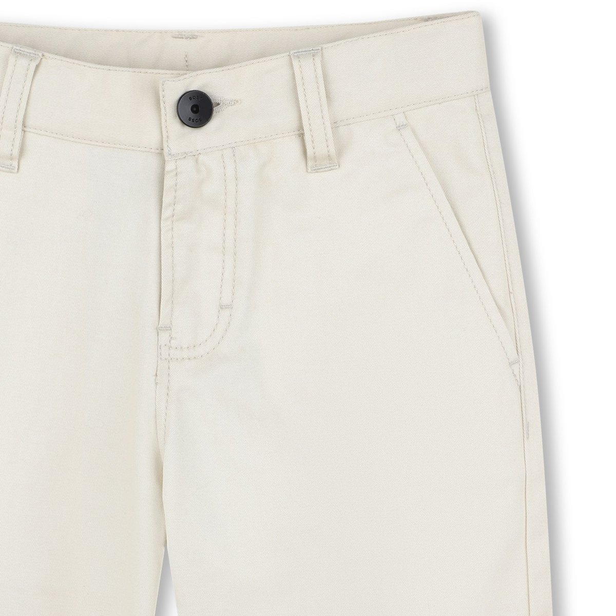Bermuda chino doublé vanille, BOSS KIDSWEAR