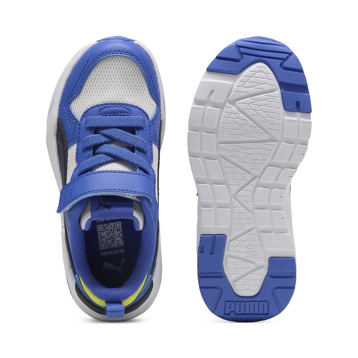 Kids Trinity 2 LT Trainers blue/grey, PUMA