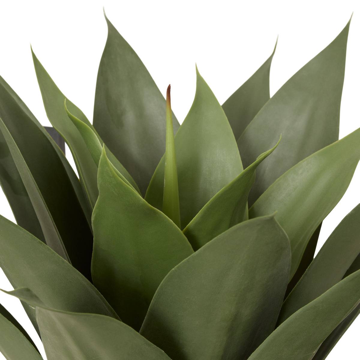 Agave artificiel grand format avec cache-pot NYER vert, ATMOSPHERA