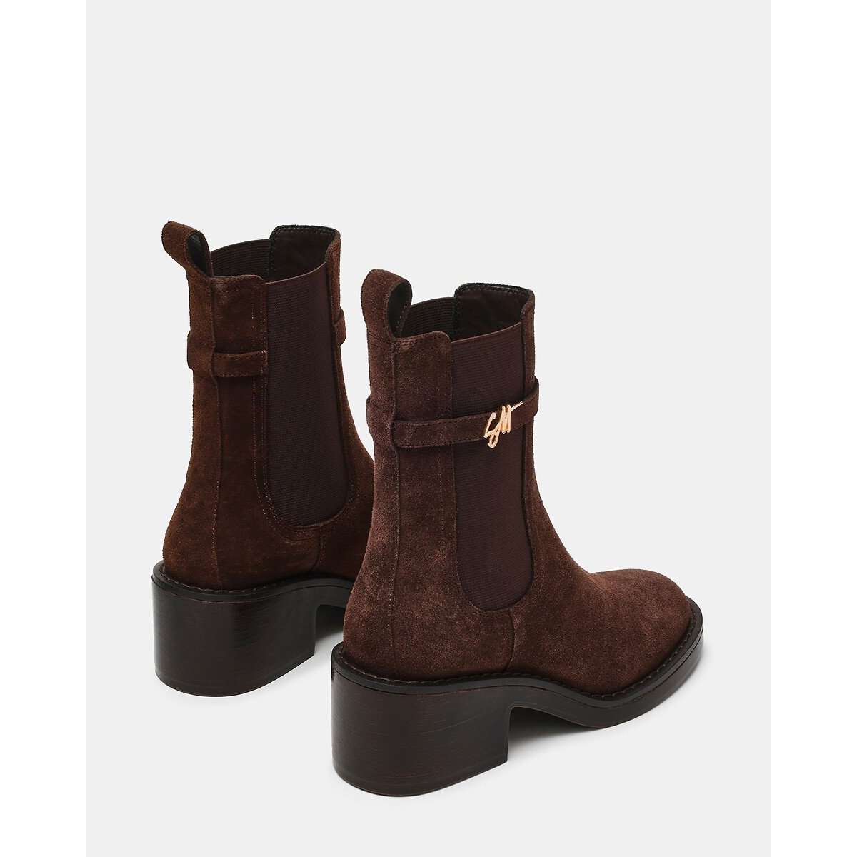 Charity Suede Chelsea Boots brown, STEVE MADDEN