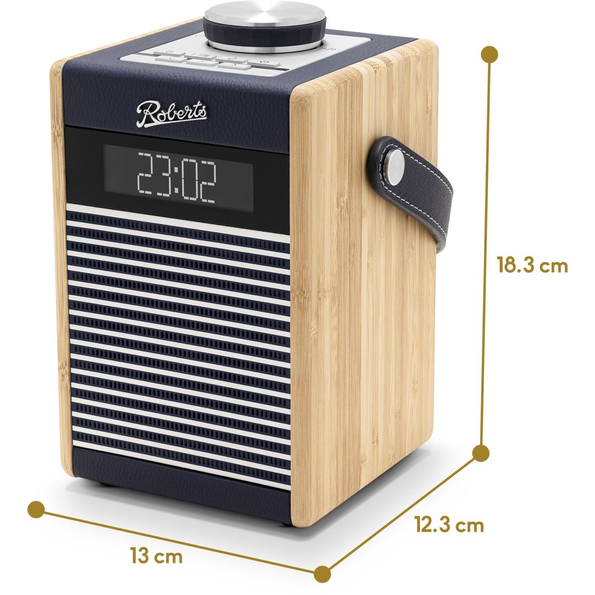 Radio DAB RAMBLER MIDI BLEU MARINE bleu marine, ROBERTS
