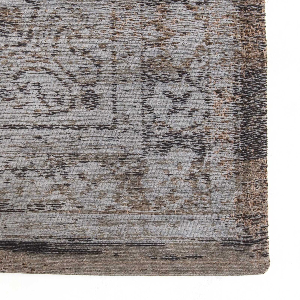Tapis intérieur/extérieur tissé plat GREY COAL gris, NOVATREND