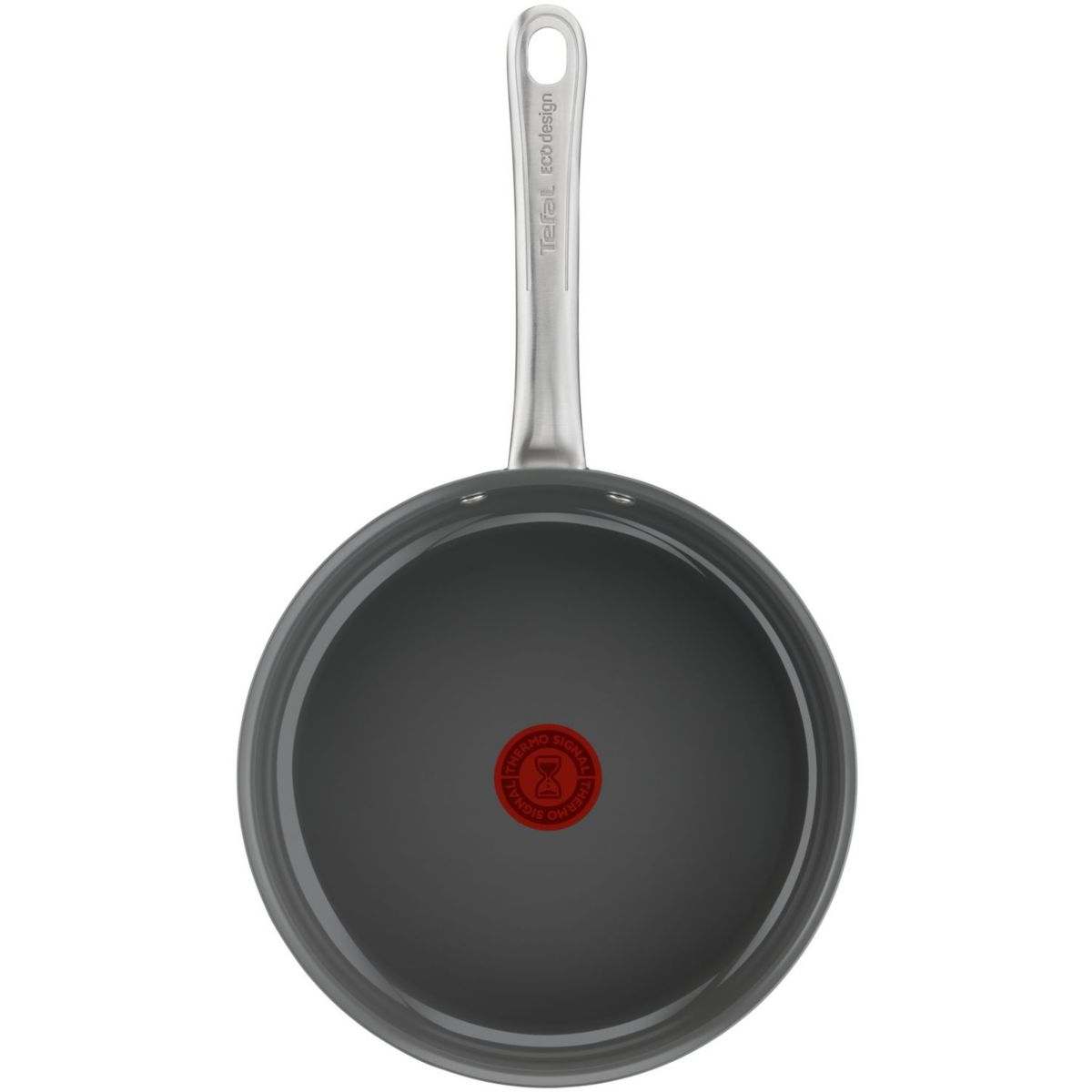 Sauteuse Manche fixe Renew+ 24cm avec couvercle blanc, TEFAL