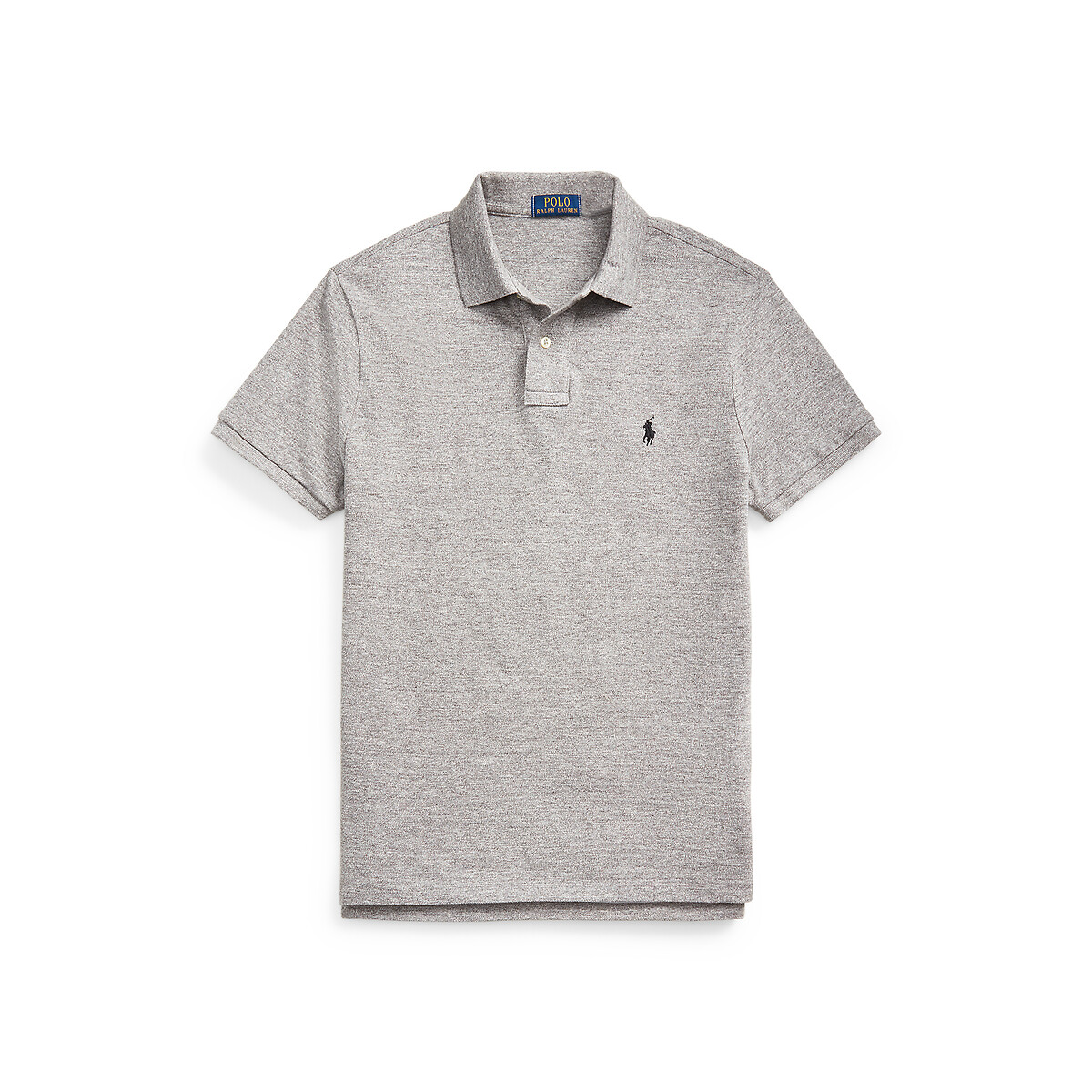Polo iconique en coton piqué gris, POLO RALPH LAUREN