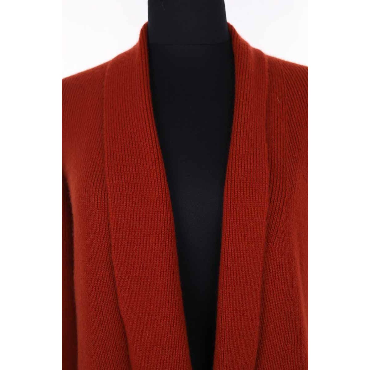 Cardigan - Très Bon État rouge, ERIC BOMPARD