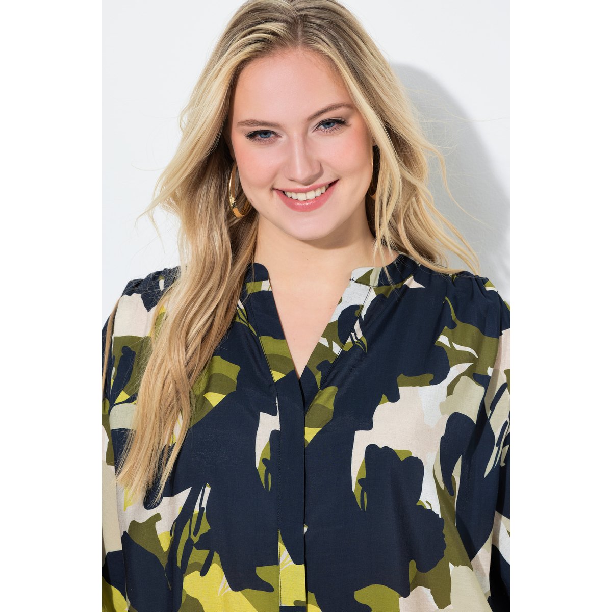 Blouse oversize marine, ULLA POPKEN