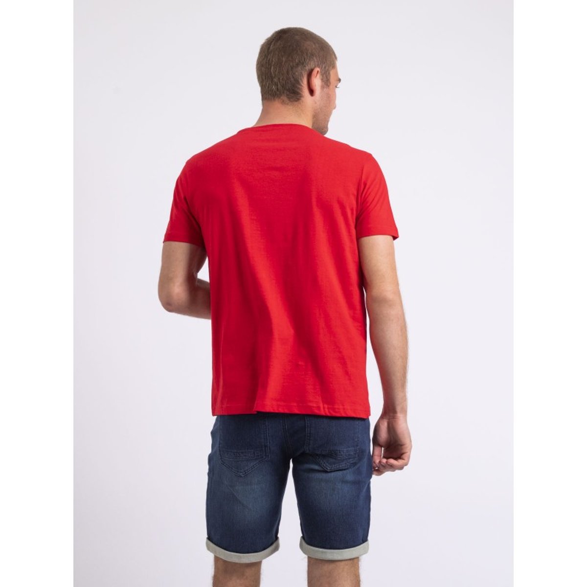 T-shirt Col Rond Noucas rouge, RITCHIE