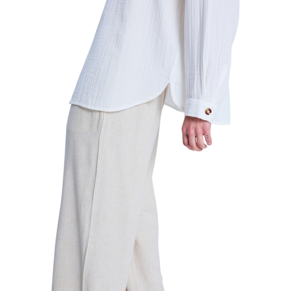 Chemise manches longues MORNING SHINE. blanc coconut milk, ROXY