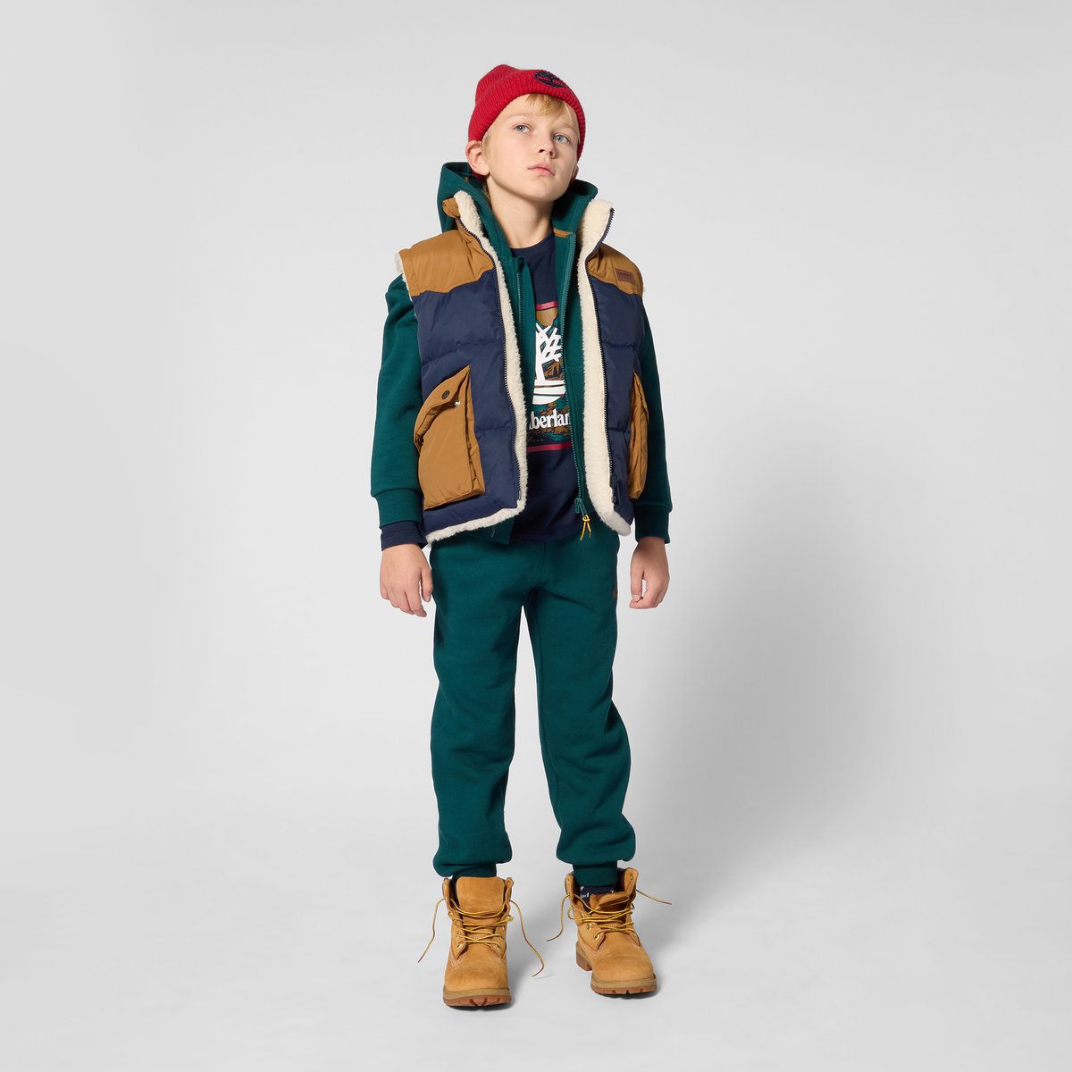 Pantalon de jogging vert, TIMBERLAND