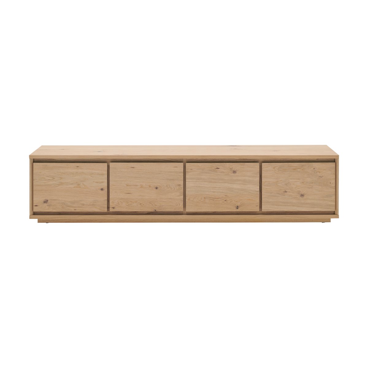 Meuble TV bois 4 portes - ALBIN bois clair, CAMIF
