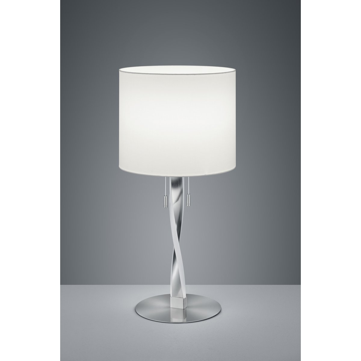 Lampe design en métal, NANDOR gris, TRIO