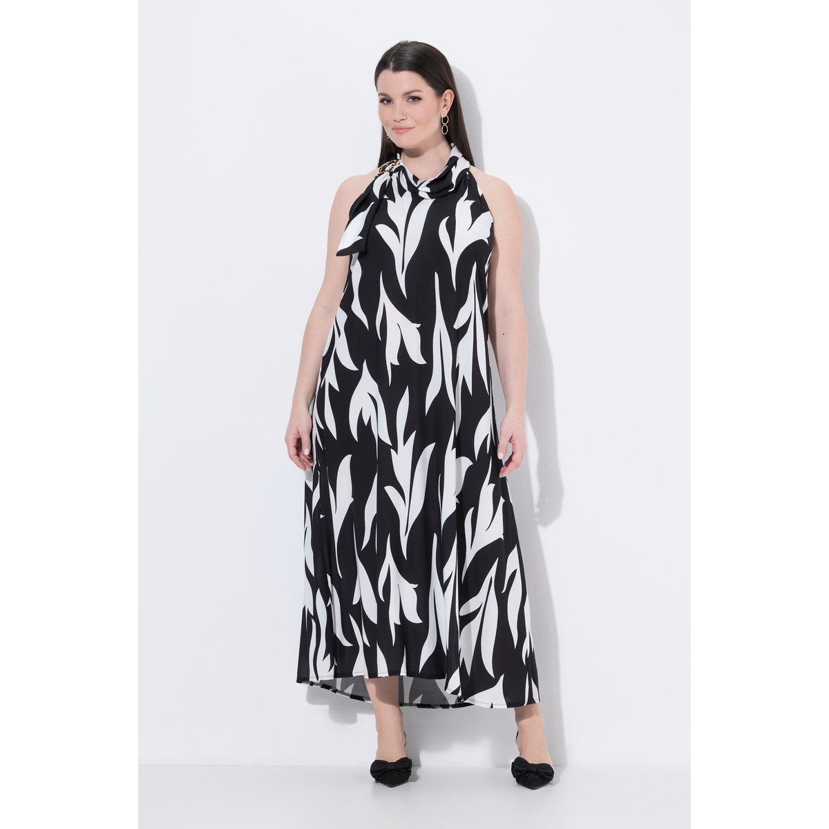 Robe maxi sans manches noir, ULLA POPKEN