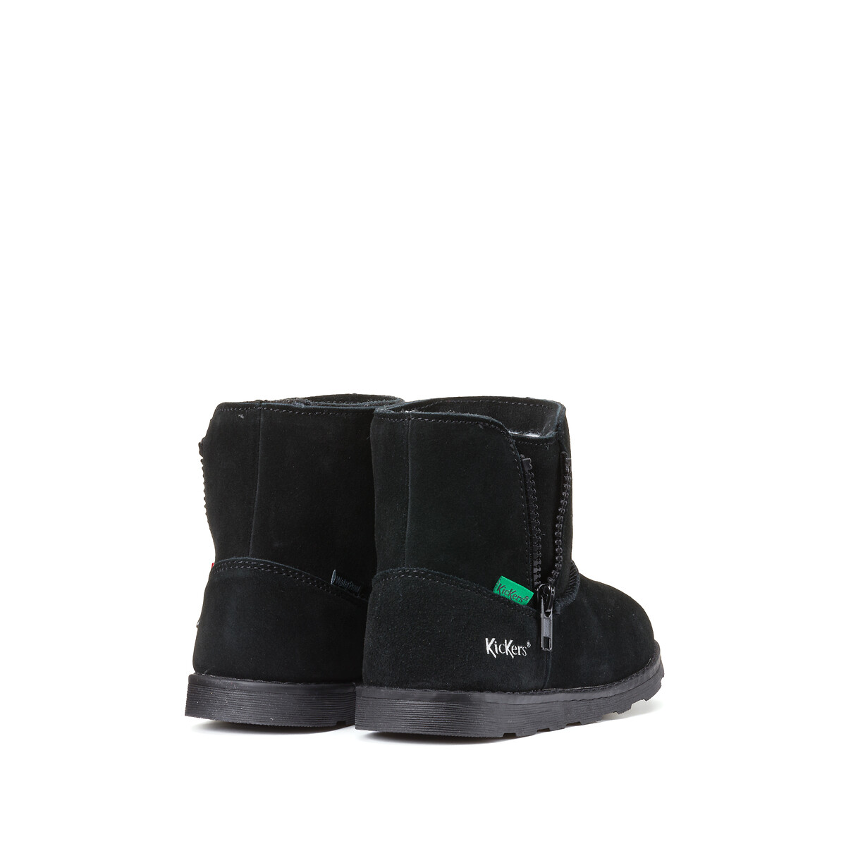 Bottes cuir fourrées Aldiza noir, KICKERS