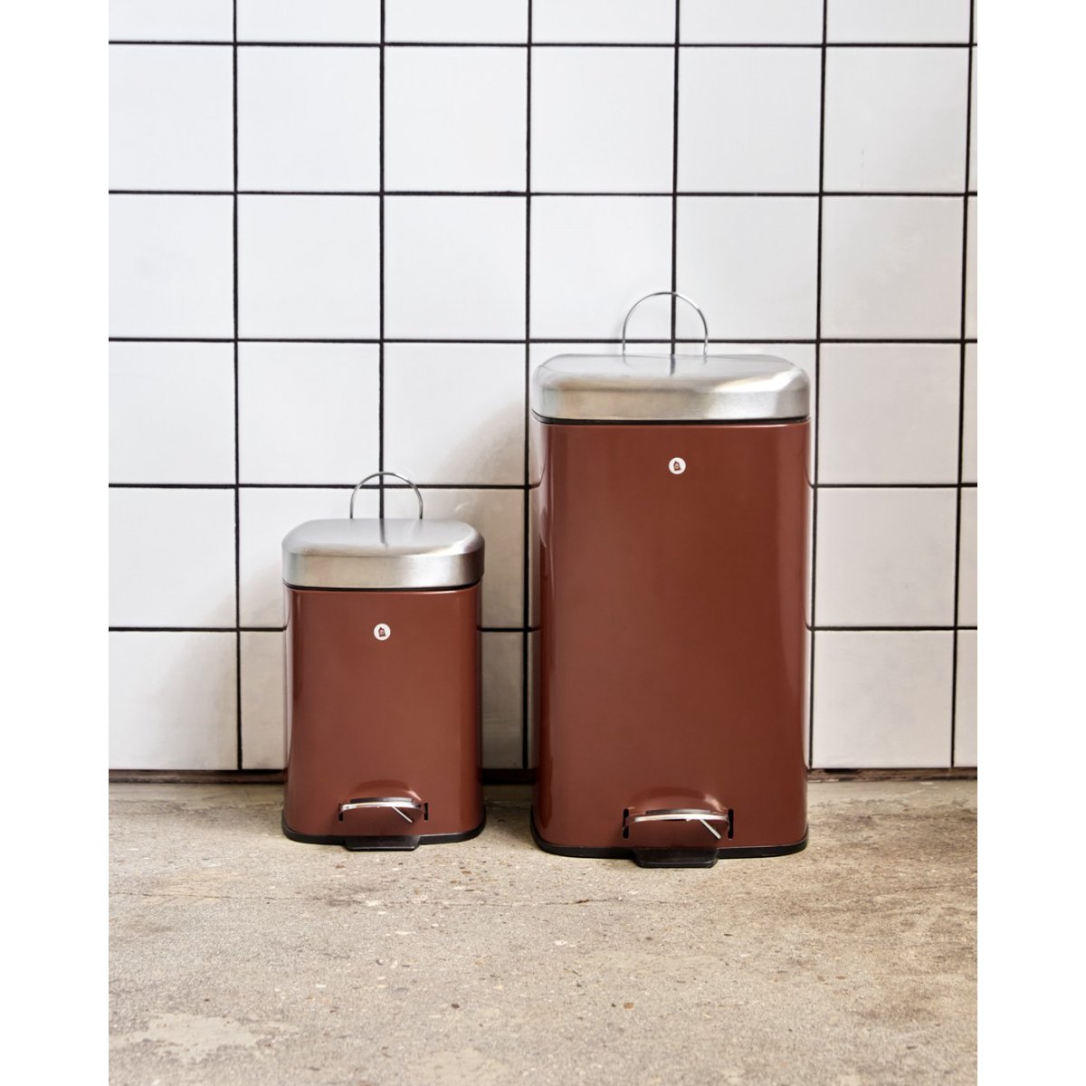 Petite poubelle Sort marron, HOUSE DOCTOR