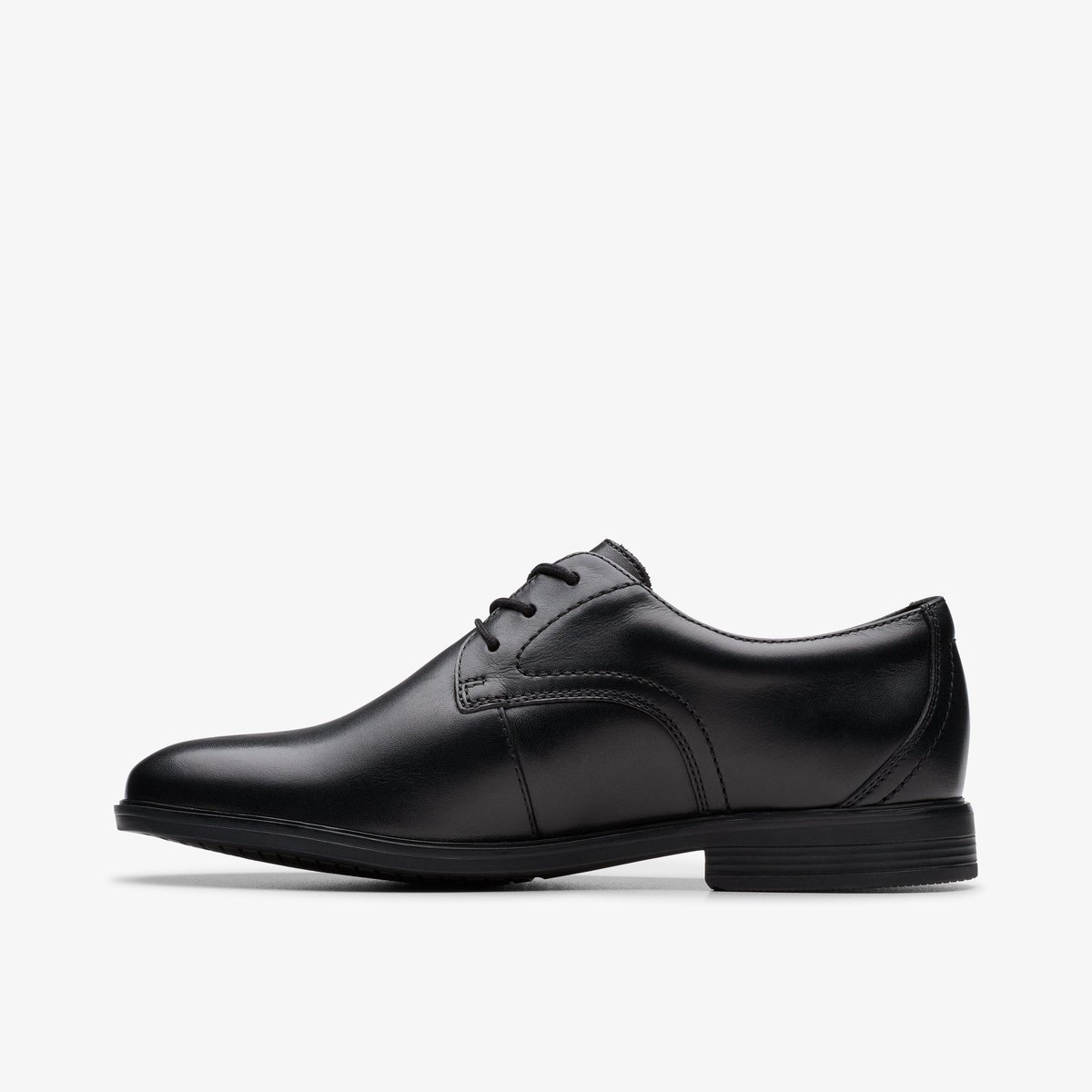 Derbies Cuir Coupe Large JONWIN STEP Y noir, CLARKS