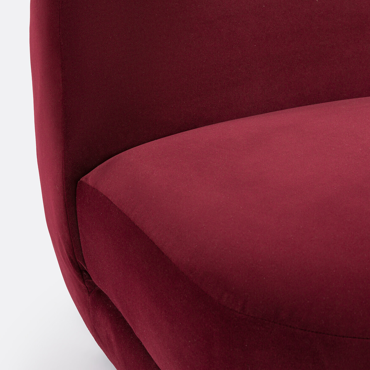 Fauteuil lounge compact, OLTO bordeaux, LA REDOUTE INTERIEURS